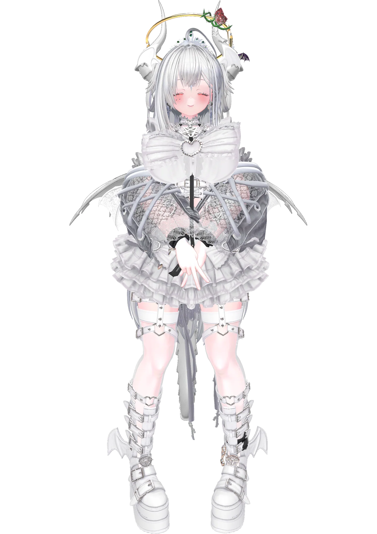vanilla_snowのサキュバス全身画像